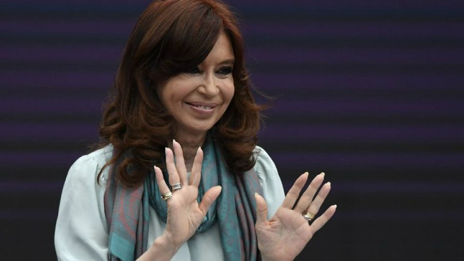 Cristina Kirchner, senadora nacional.