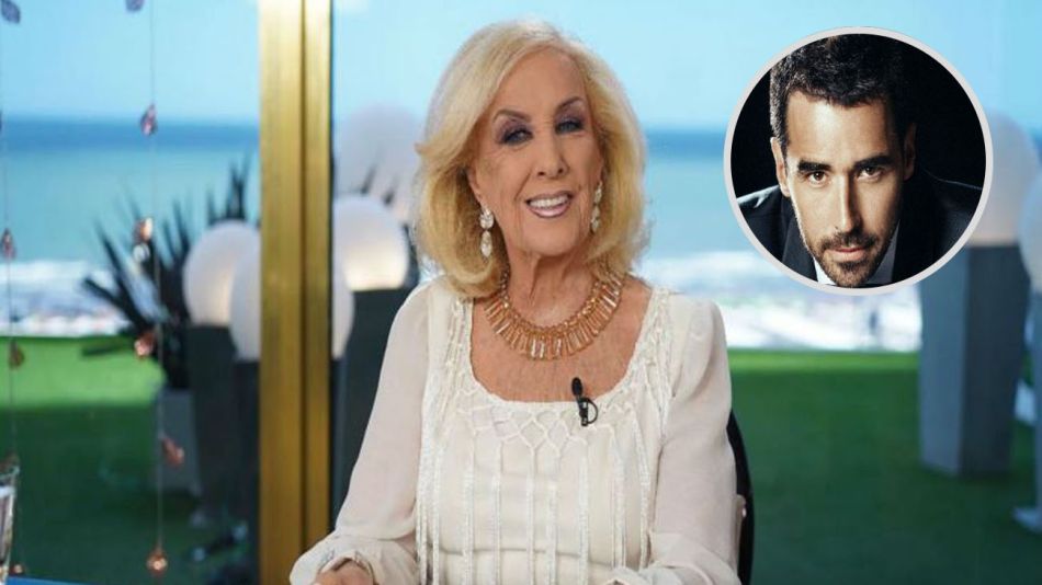 Mirtha Legrand y Nacho Viale