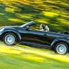 Panning del Volkswagen Beetle cabrio
