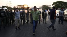 VENEZUELA. Incidentes en la caravana opositora que se dirigía hacia la frontera con Colombia.
