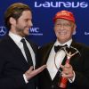 En 2016 Niki Lauda recibío el premio Laureus por su trayectoria.