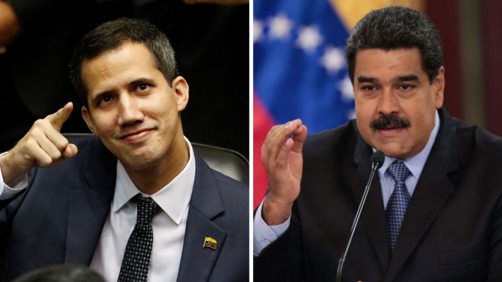 Guaidó y Maduro 20190222