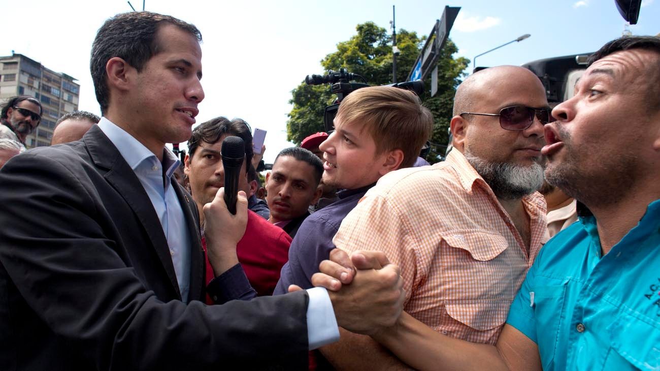 Juan Guaidó.