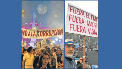 De que lado estas. Hoy la dicotomía se define como grieta.