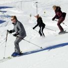 Máxima Zorreguieta y su familia disfrutan del ski