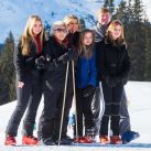 Máxima Zorreguieta y su familia disfrutan del ski