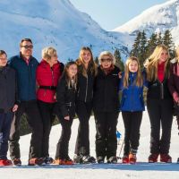 Máxima Zorreguieta y su familia disfrutan del ski