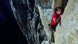 El documental Free Solo, que acaba de ganar un Oscar, retrata la odisea de un escalador solitario en modalidad sin cuerda.