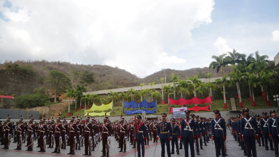 President Maduro Attends The Military Academy ''Vow Of Loyalty' Event