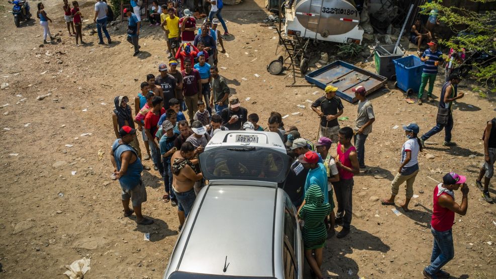 Venezuela-Colombia Border After A Day Of Violence 