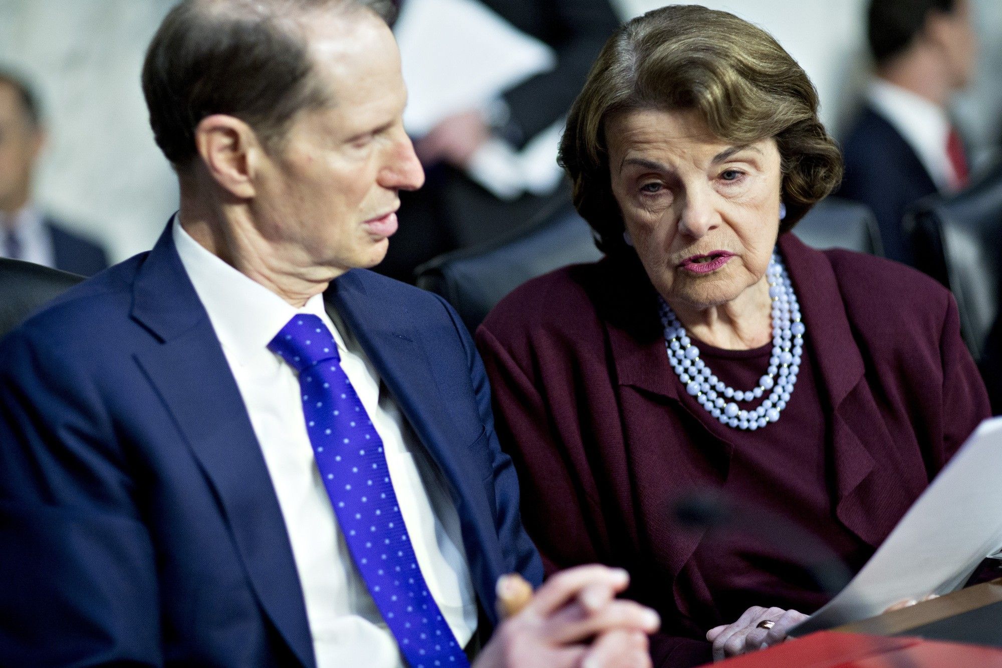 Dianne Feinstein and Ron Wyden