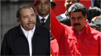 Daniel Ortega y Nicolas Maduro collage