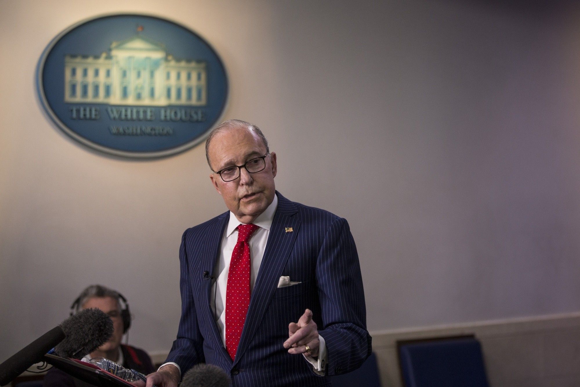 White House Press Briefing With Director Of The National Economic Council Larry Kudlow