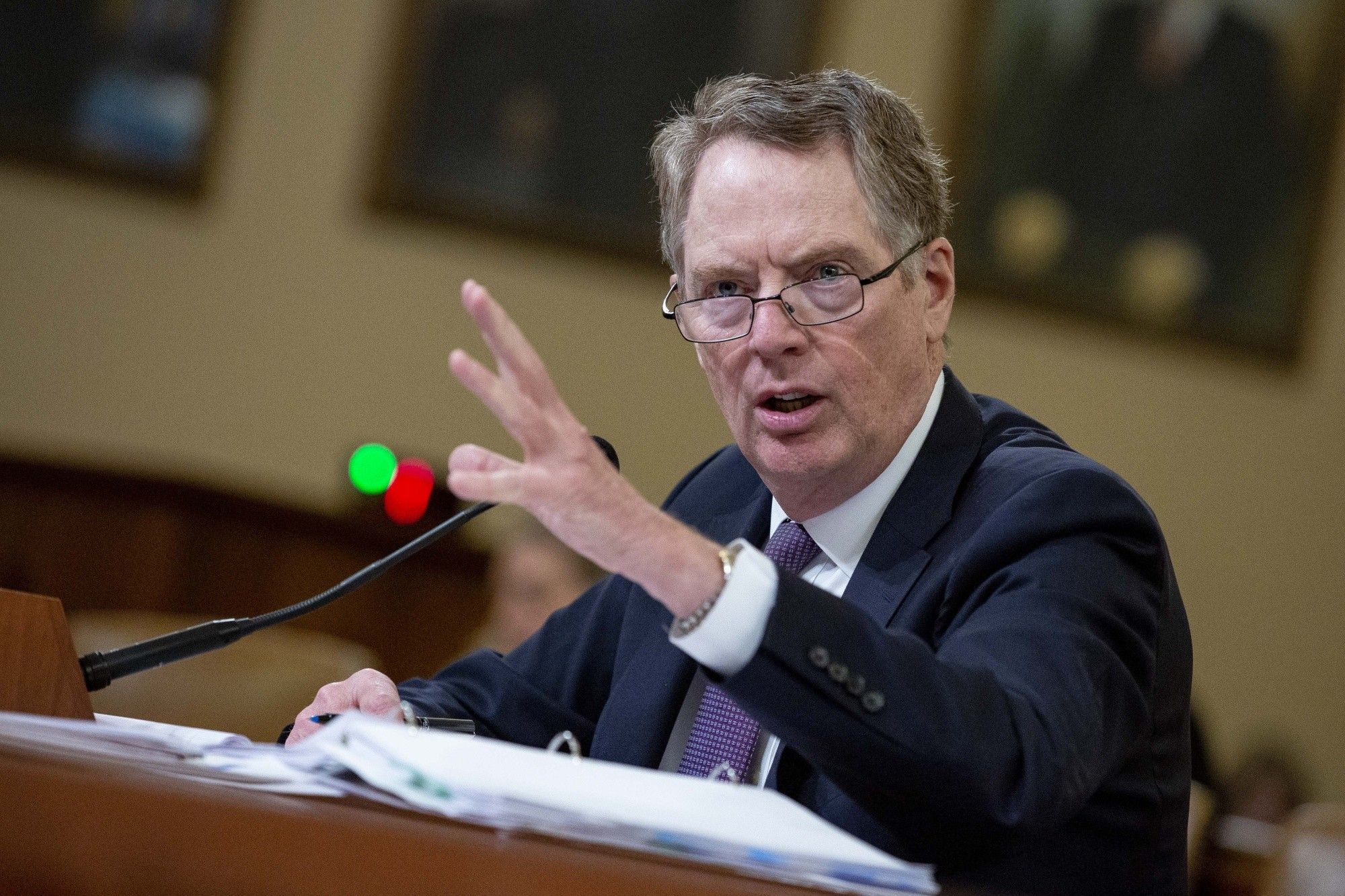 Trade Representative Robert Lighthizer Testifies Before House Ways And Means Committee