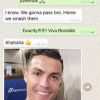 Chat Ronaldo Evra