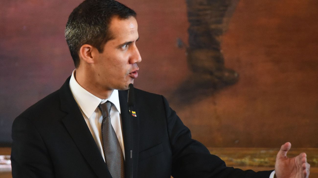 Tras su reunión con Macri, Juan Guaidó da una conferencia en el Palacio San Martín