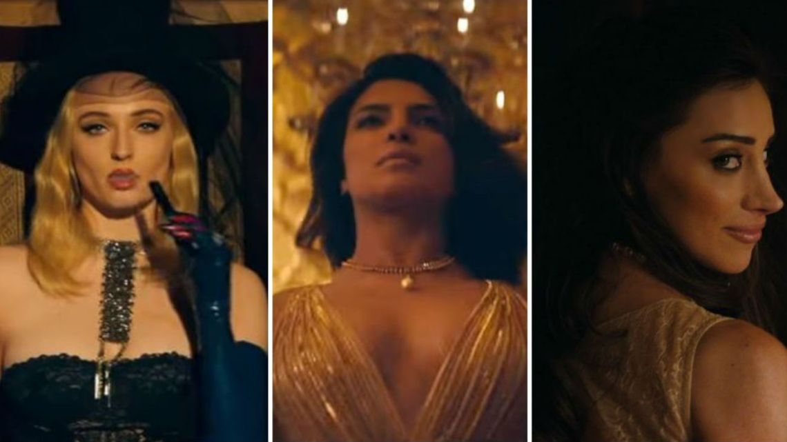 Priyanka, Sophie y Danielle protagonizan el nuevo video de los Jonas Brothers