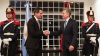 El presidente Mauricio Macri recibió en la residencia de Olivos al presidente encargado de Venezuela, Juan Guaidó.