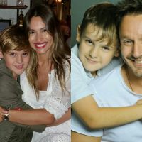 Pampita y Vicuña, junto a Bautista