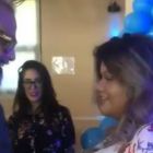 Morena y Jorge Rial