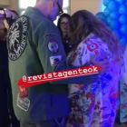 Morena y Jorge Rial