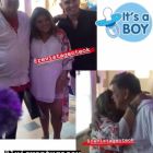 Morena y Jorge Rial