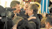 Mauricio Macri y su padre, Franco.