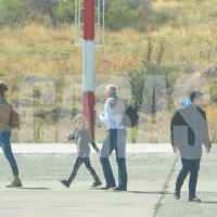 Juliana Awada y Mauricio Macrio arribaron a Buenos Aires