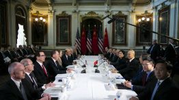 U.S. And China Negotiators Hold Trade Talks 
