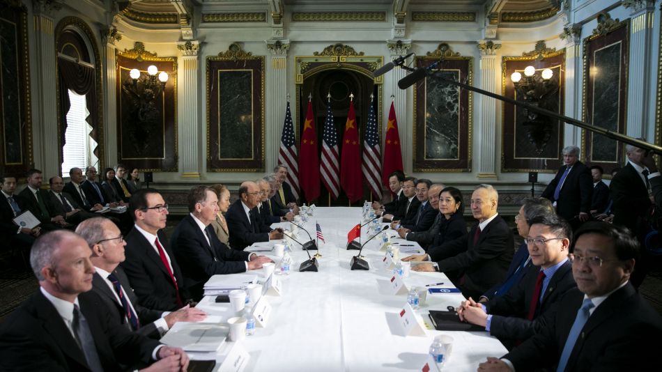 U.S. And China Negotiators Hold Trade Talks 