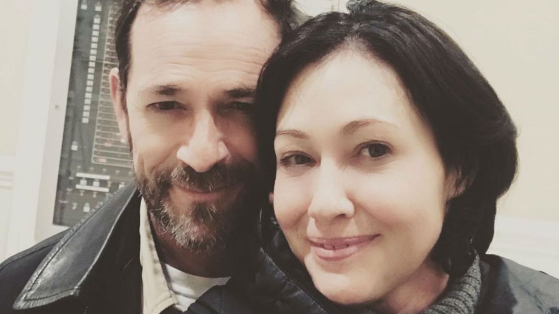 Shannen Doherty, devastada por la muerte de Luke Perry