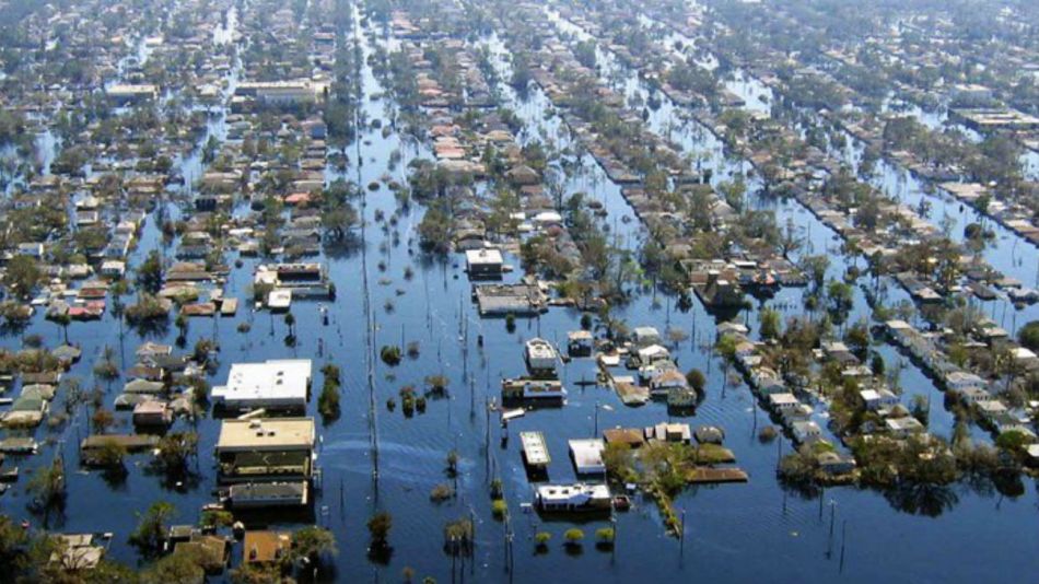 Durante 15 horas del 2 de abril de 2013, las aguas cubrieron la capital bonaerense.