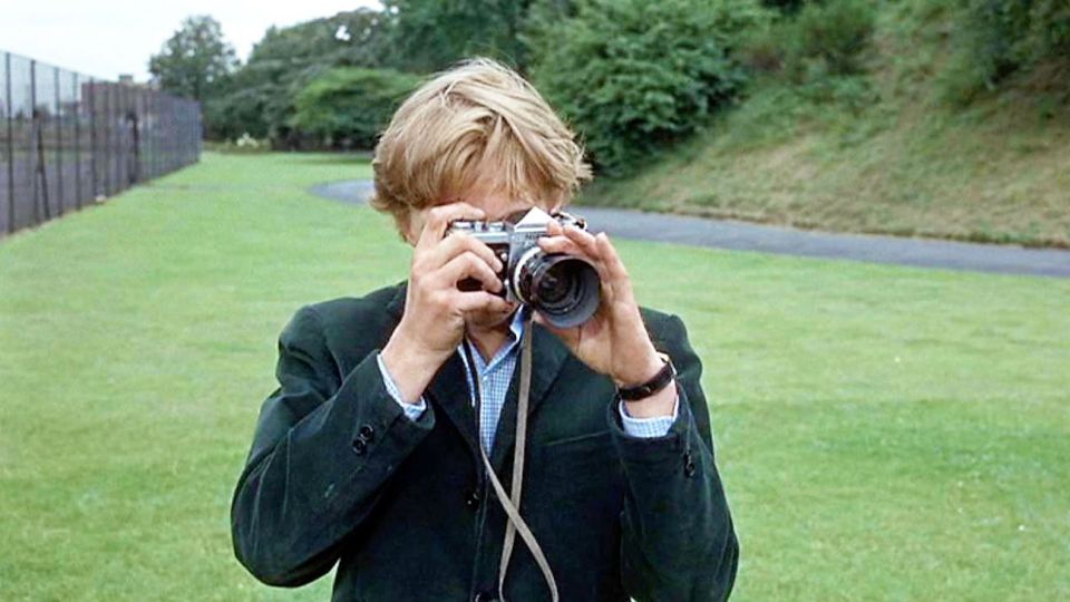 La película Blow Up sirvió de inspiración para el cortometraje la La Huida.