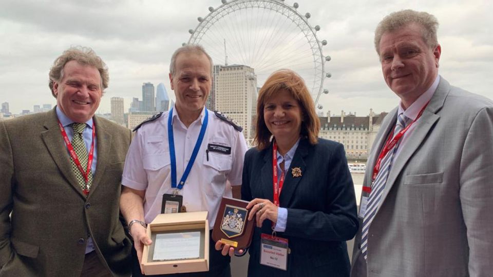 Patricia Bullrich en Londres