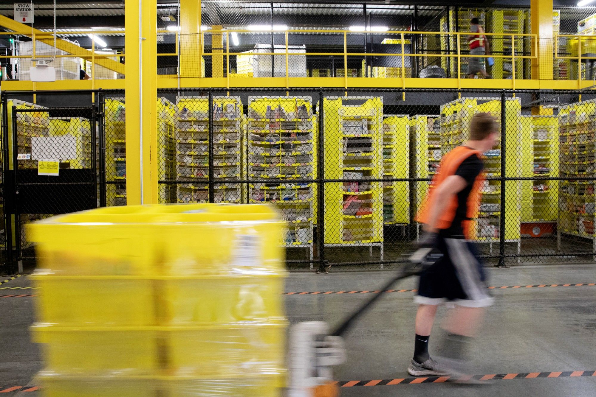 Operations At An Amazon.com Inc. Fulfillment Center During the ICON Conference 