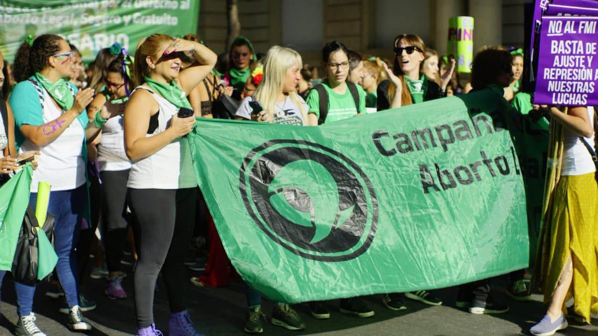 Marcha del paro internacional de mujeres