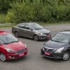 Triple comparativo: Nissan Versa vs Ford Ka+ vs Toyota Etios sedán