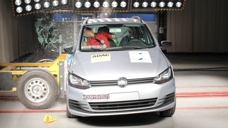 Tres estrellas para VW Suran y Fox en pruebas de choque