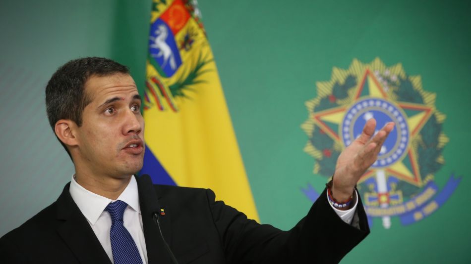President Jair Bolsonaro Hosts Venezuelan National Assembly President Juan Guaido