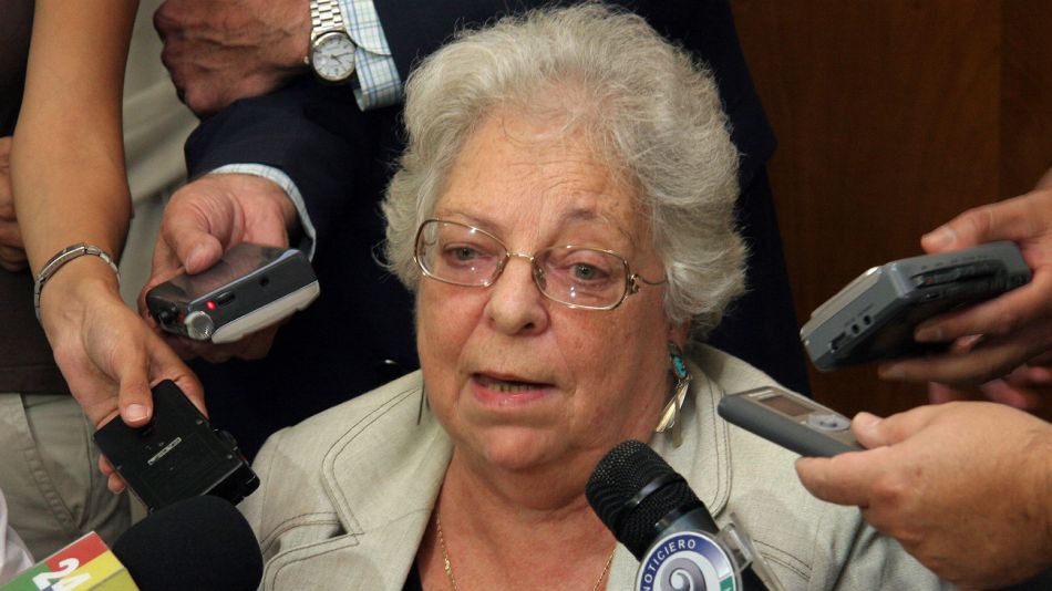 Carmen Argibay, una de las pioneras en la lucha por los derechos la mujer.