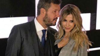 Marcelo Tinelli acompañó a Guillermina en el desfile de Valdez en BAFWEEK