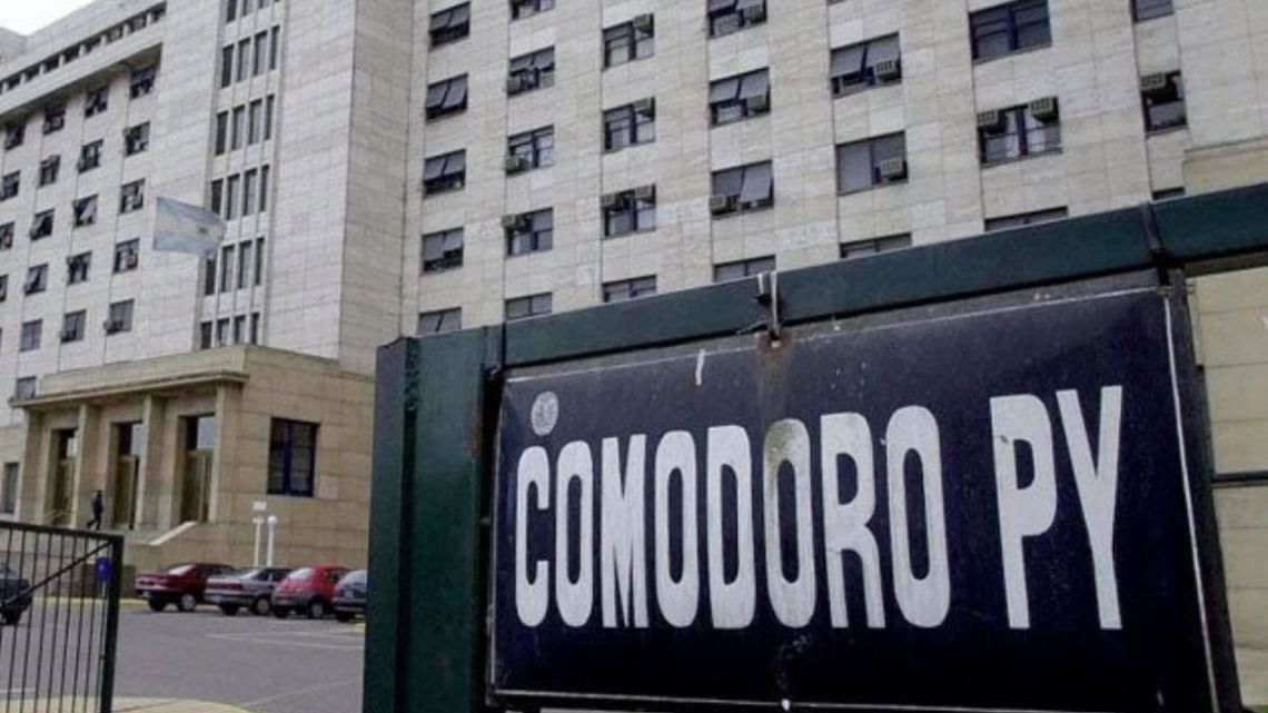 Comodoro Py courthouse in Buenos Aires City.