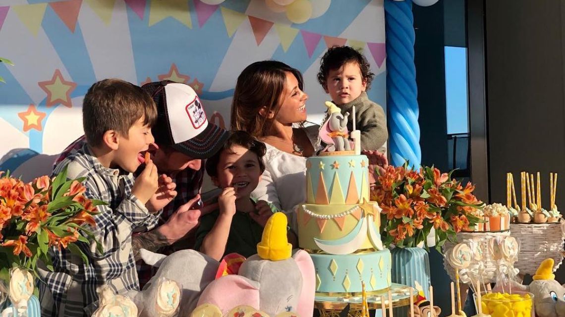 Mirá cómo los Messi celebraron el primer cumpleaños de Ciro Mirá cómo los Messi celebraron el primer cumpleaños de Ciro