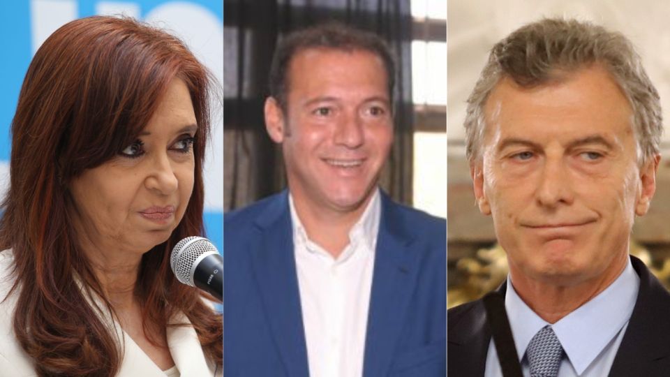 Cristina y Macri no pudieron festejar ante la victoria de Omar Gutiérrez.
