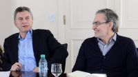 Mauricio Macri y el secretario de Energía, Gustavo Lopetegui