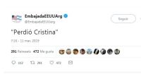 Twitter de la Embajada de EE.UU. 03112019