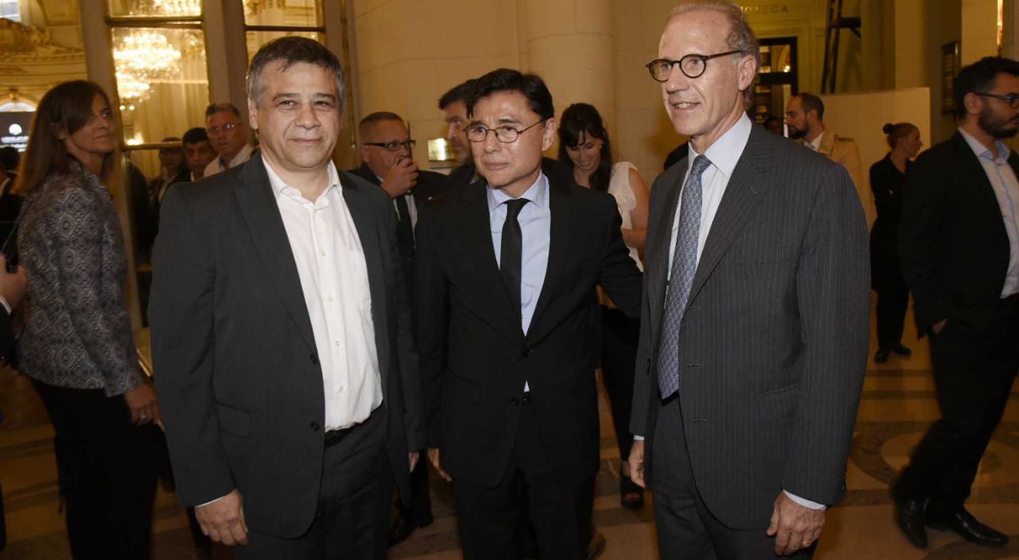 Sergio Abrevaya, Jorge Fontevecchia y Carlos Rosenkrantz. Legislatura porteña.