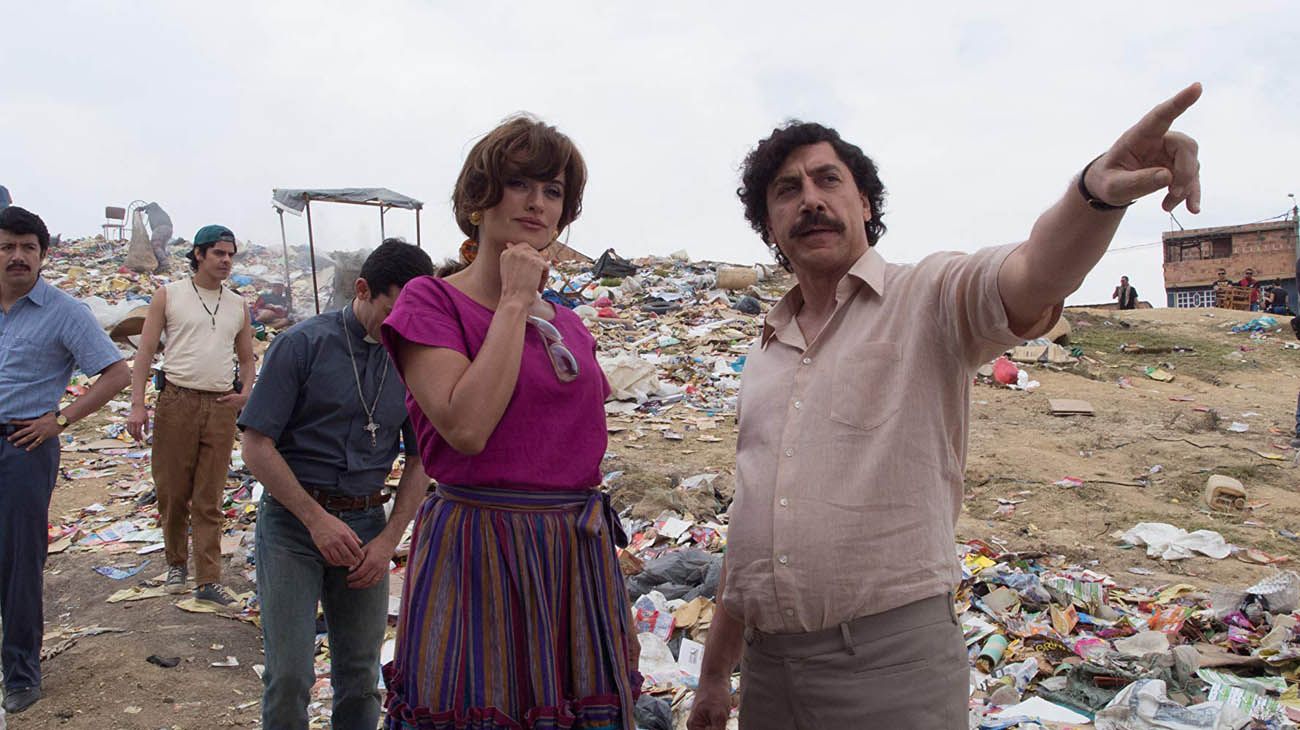 Bardem como Pablo escobar en Loving Pablo