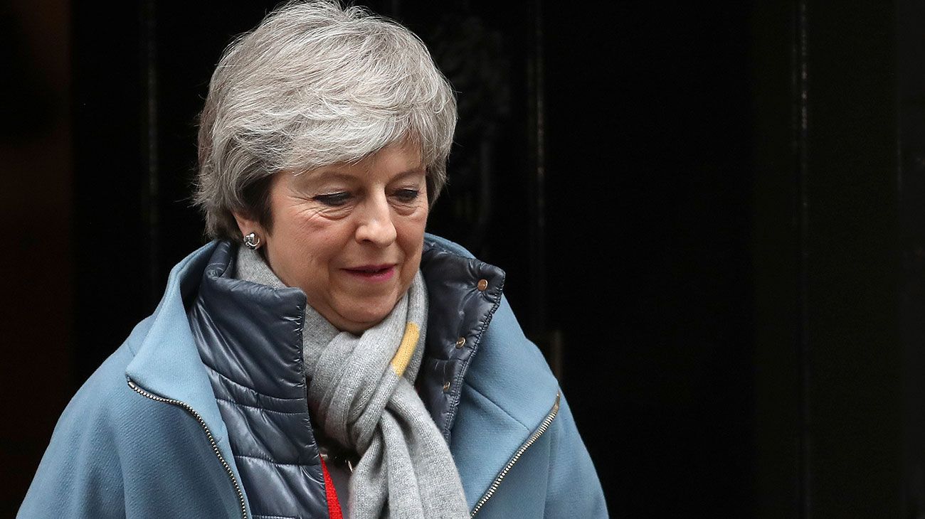 Theresa May llegó a un acuerdo para revisar los términos del divorcio del Reino Unido de la Unión Europea.