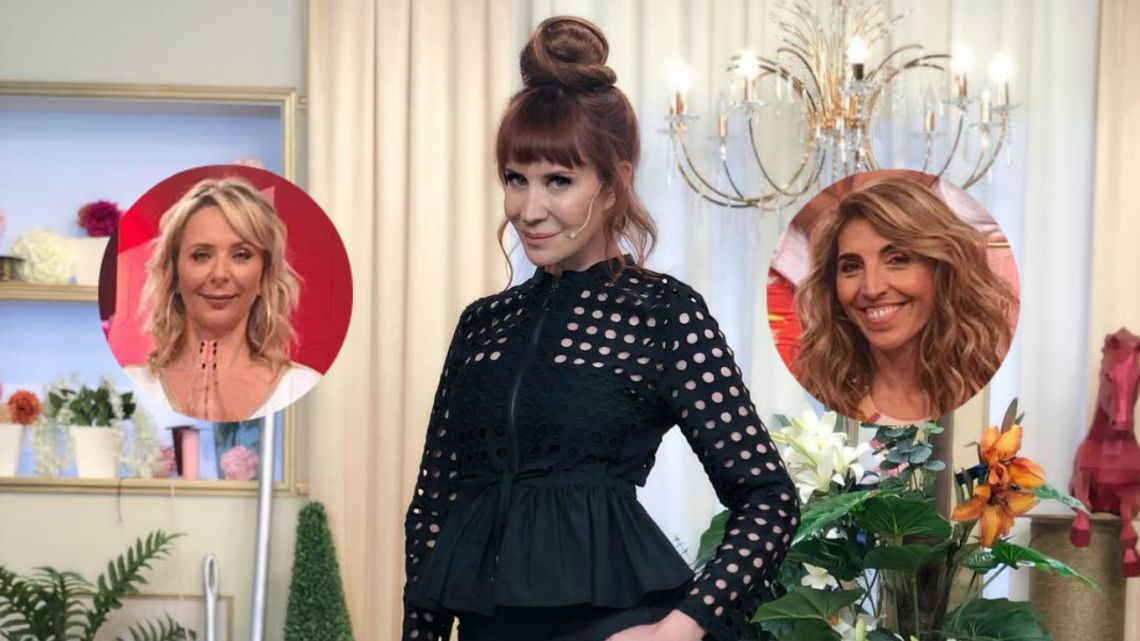 Matilda se cruzó con Evelyn y Karina